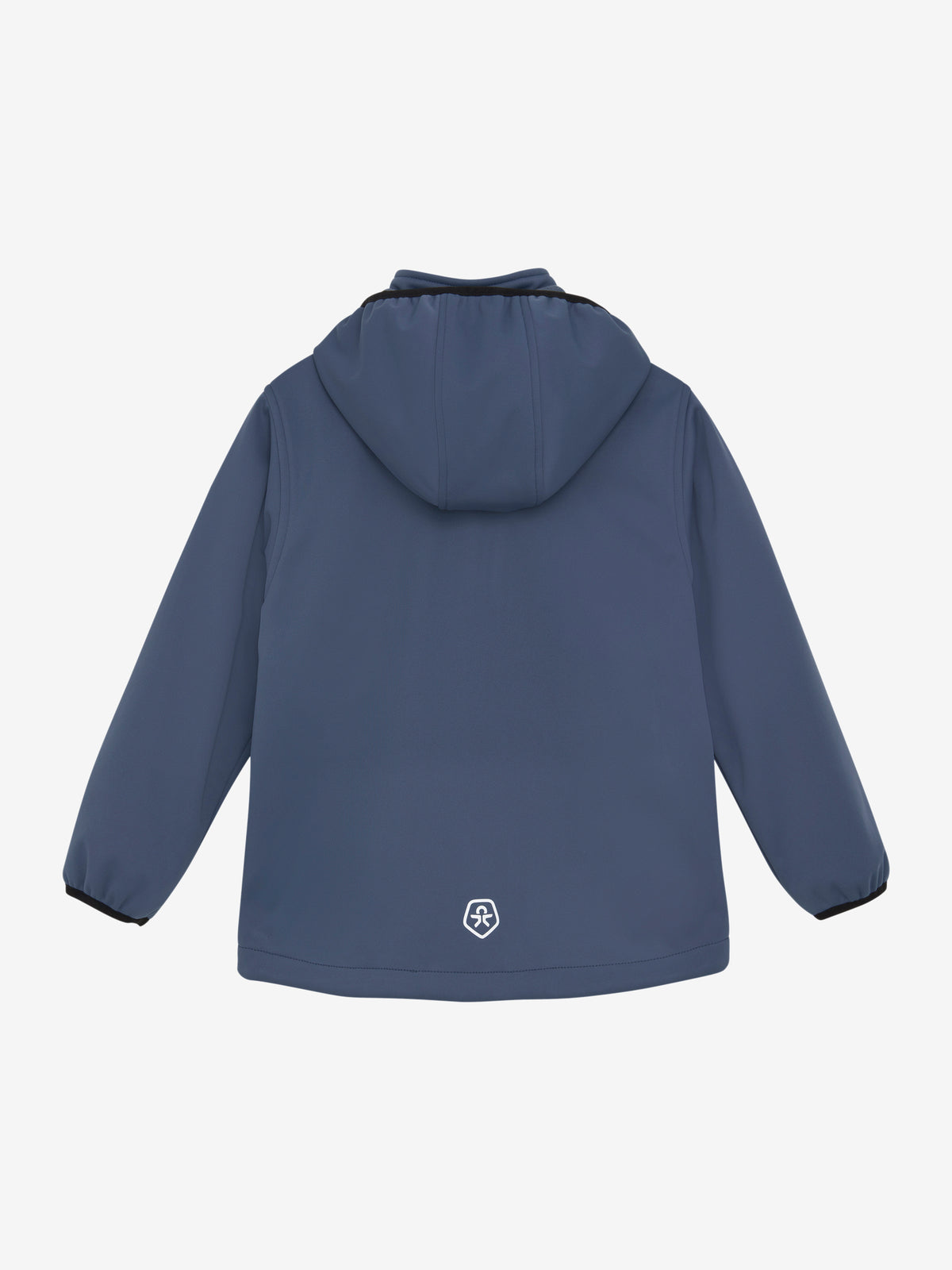 Color Kids Softshelljacka Med Fleece Vintage Indigo