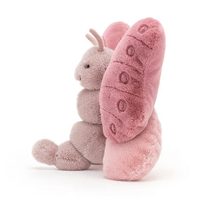 Jellycat Gosedjur Beatrice Fjäril Large Rosa