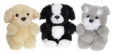 Teddykompaniet Teddy Dogs Hundar 3 Olika Gosedjur