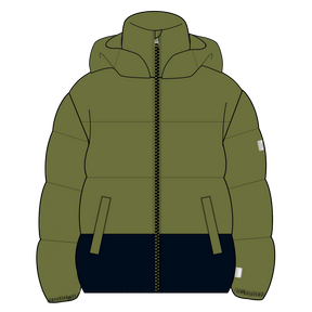 Reima Vinterjacka Teisko Khaki green