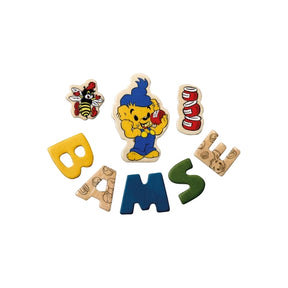 Bamse Magnetbokstäver Med Figurer