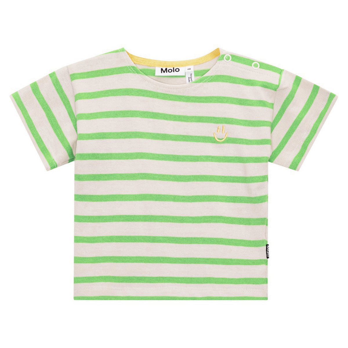 Molo T-shirt Eivor Grass Stripe