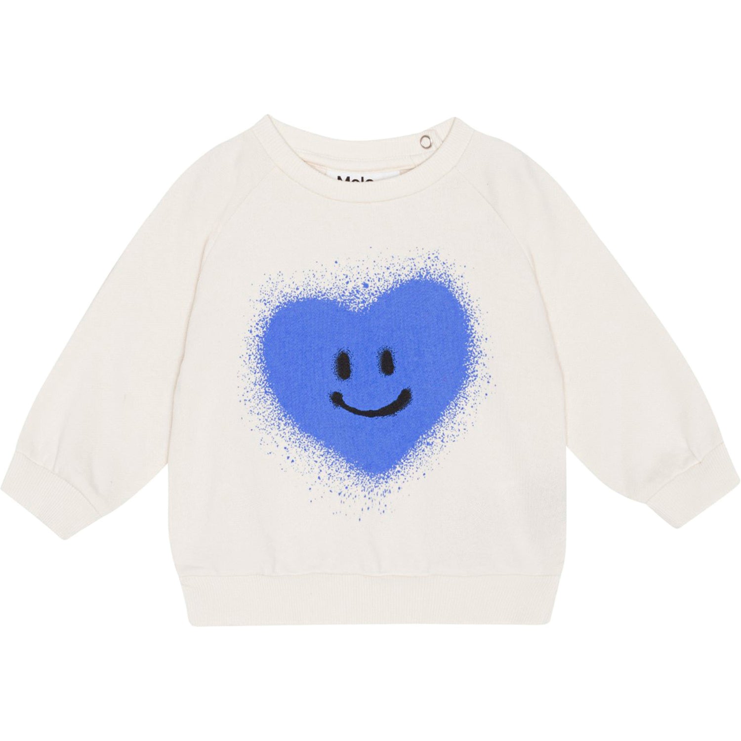 Molo Sweatshirt Disc Blue Heart