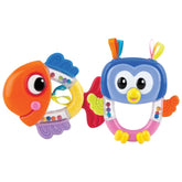 Nuby Bitleksak Rattle Pals 3m+