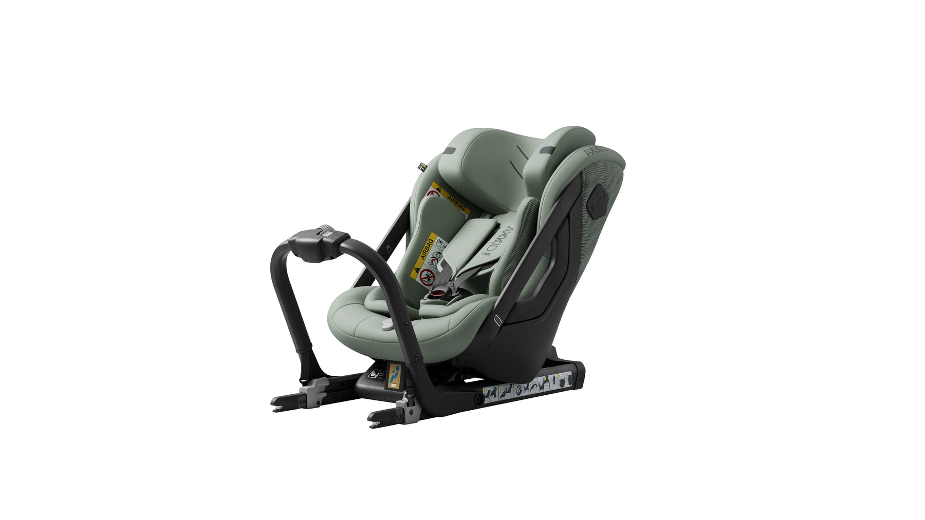 Axkid One 3  Bilbarnstol Nordic Bloom Green