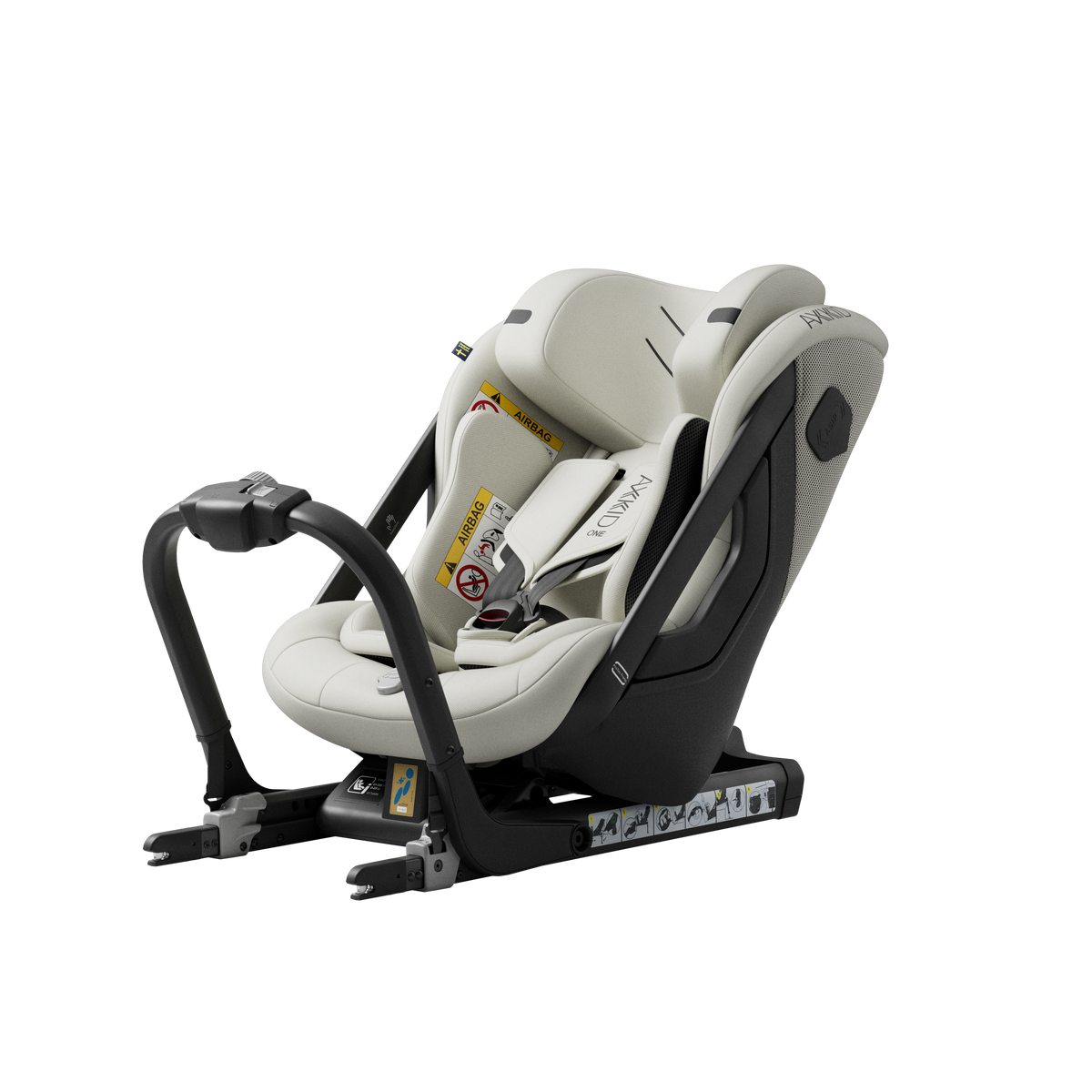 Axkid One+ 3  Bilbarnstol Beachgrass Beige