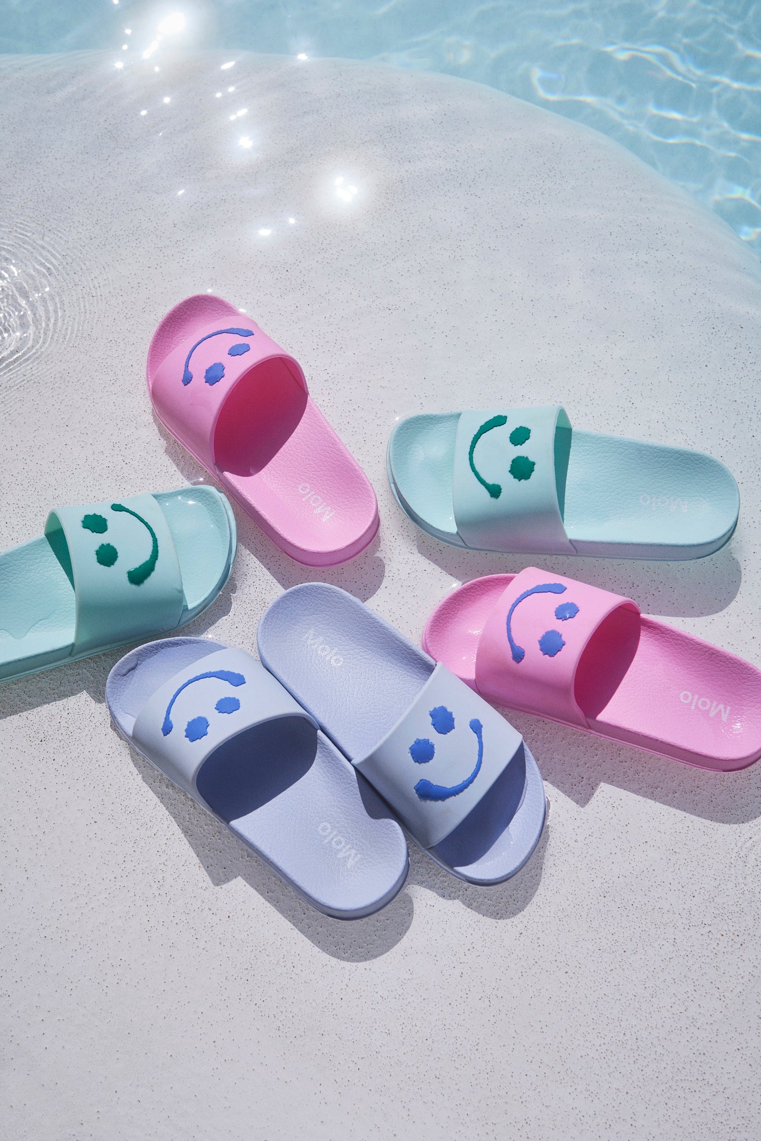 Molo Flip Flops Zhappy Meadow Smile