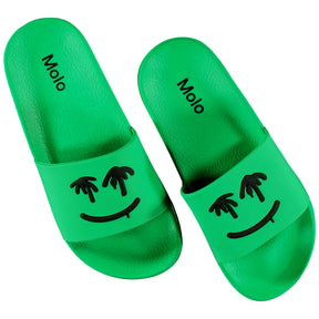 Molo Flip Flips Zhappy Bright Green