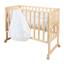 ROBA Soffsäng Bedside Crib 3 i 1 Star Magic Natural