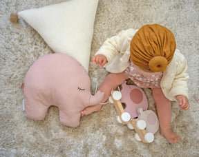 Jabadabado Dragleksak Elefant Rosa