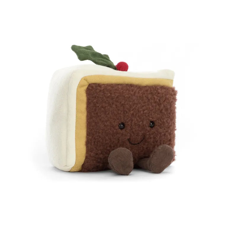 Jellycat Gosedjur Amuseables Slice Of Christmas Cake