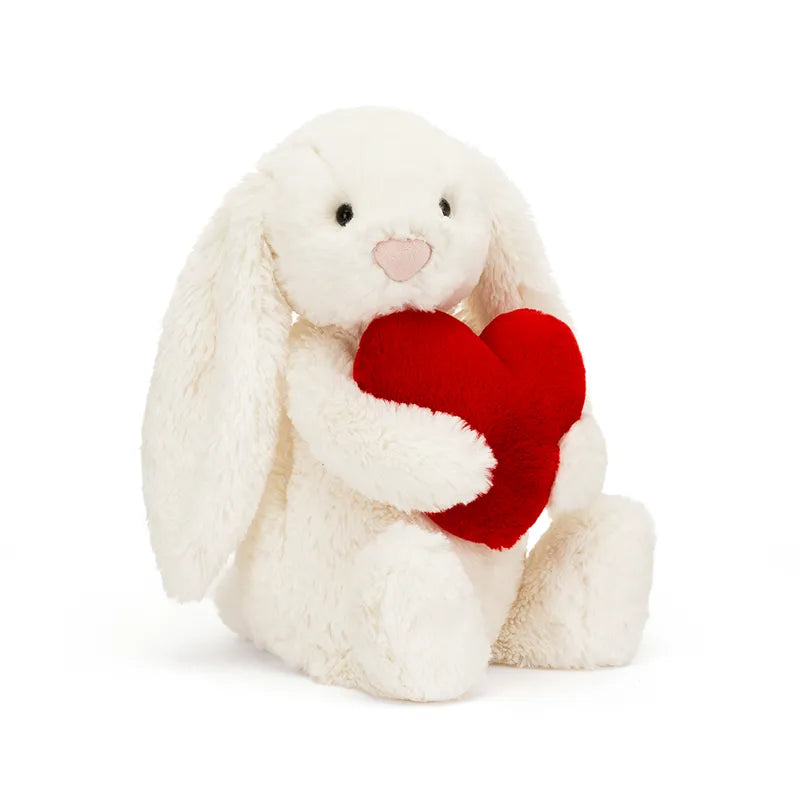 Jellycat Bashful Bashful Red Love Heart Bunny Medium