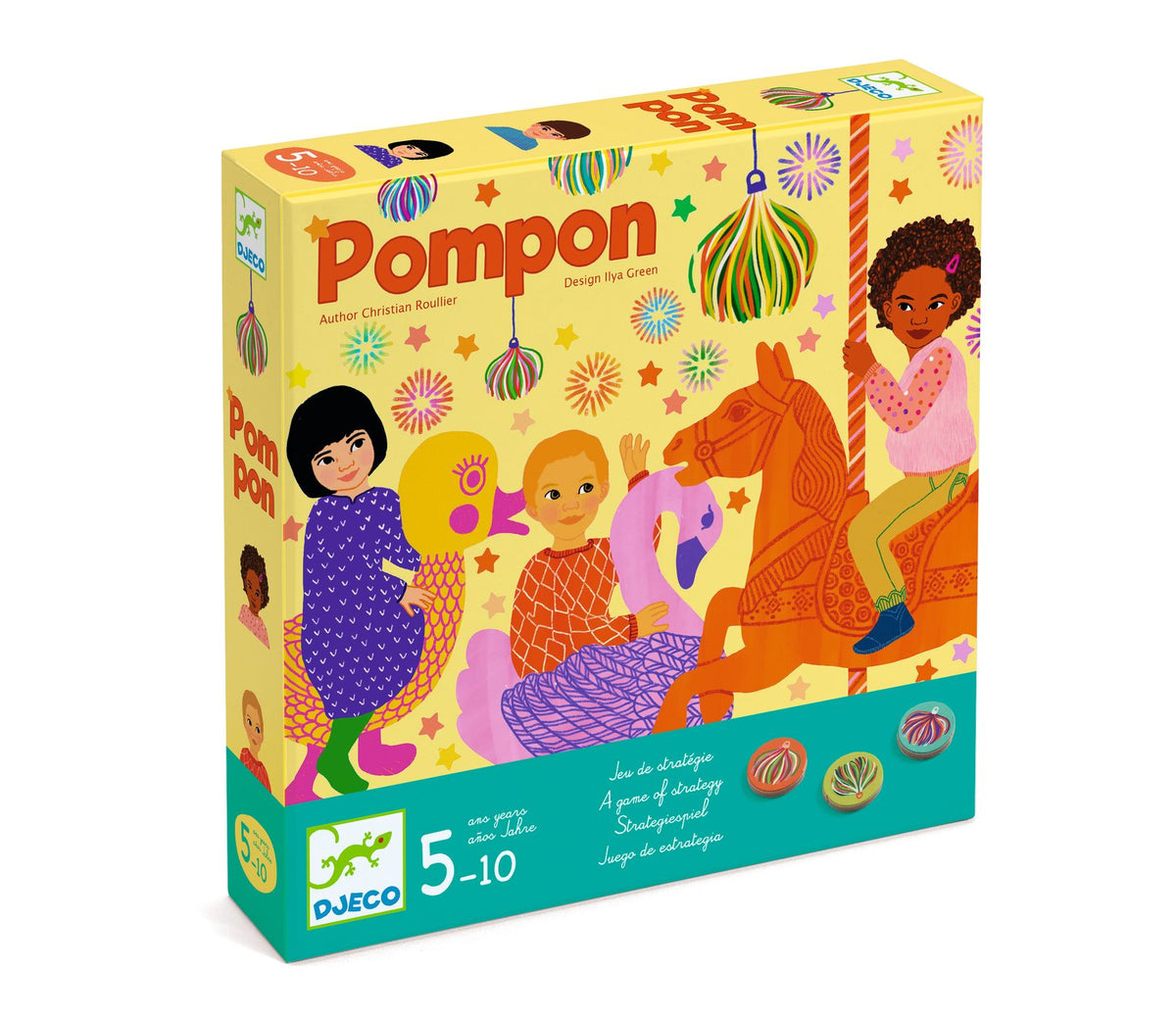 Djeco Spel Pom Pom 5+