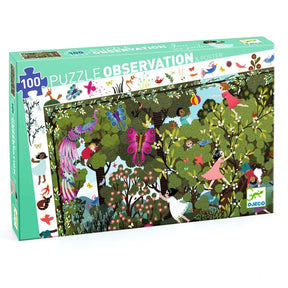 Djeco Observationspussel Garden Play Time - 100 pcs