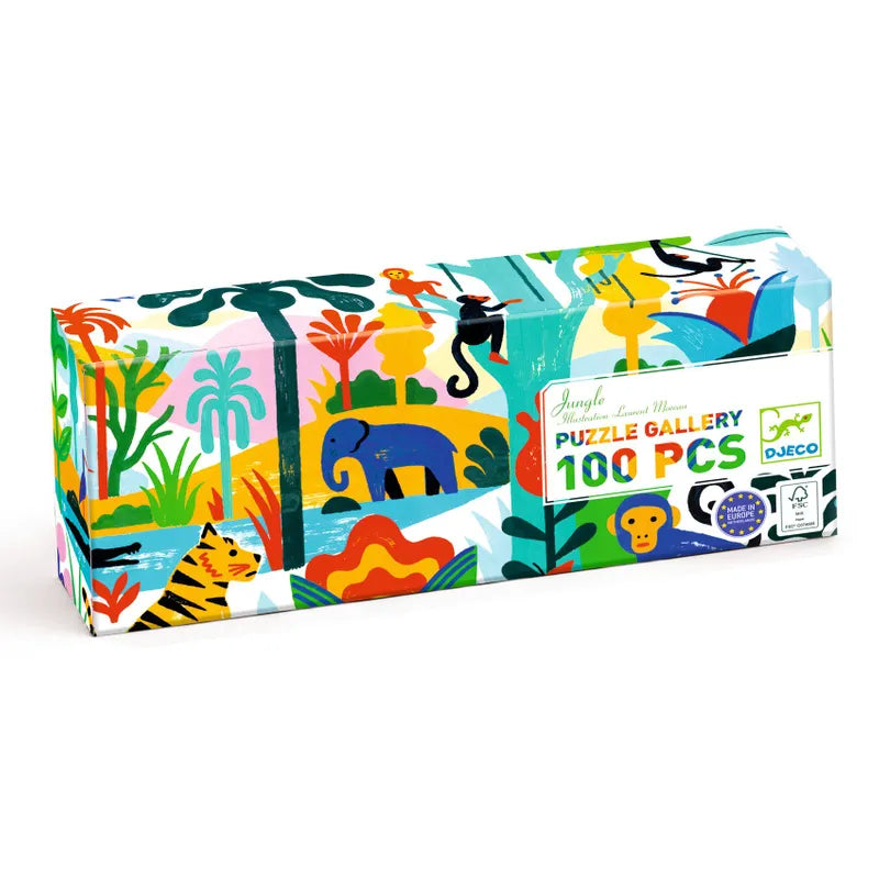 Djeco Galleripussel Jungle 100 pcs