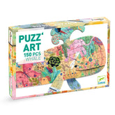 Djeco Konstpussel Puzz'Art Whale,150 pcs - FSC MIX 6+