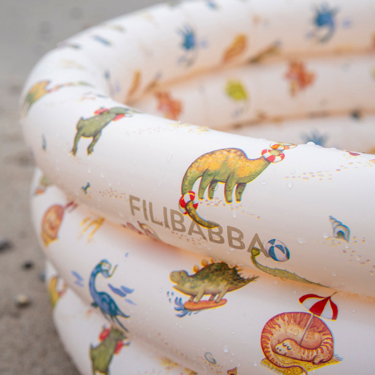 Filibabba Pool 150 cm Dino Beach