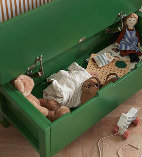 Kids Concept Soffa Med Förvaring Mörkgrön Carl Larsson