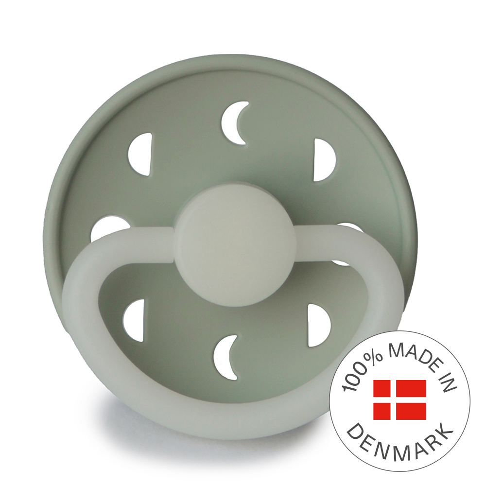 Frigg Moon Nappar Silikon Sage Glow in Night 0-6mån