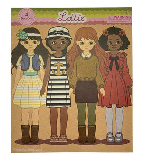 Lottie Multipack Dockkläder 4 Seasons 4 Outfits