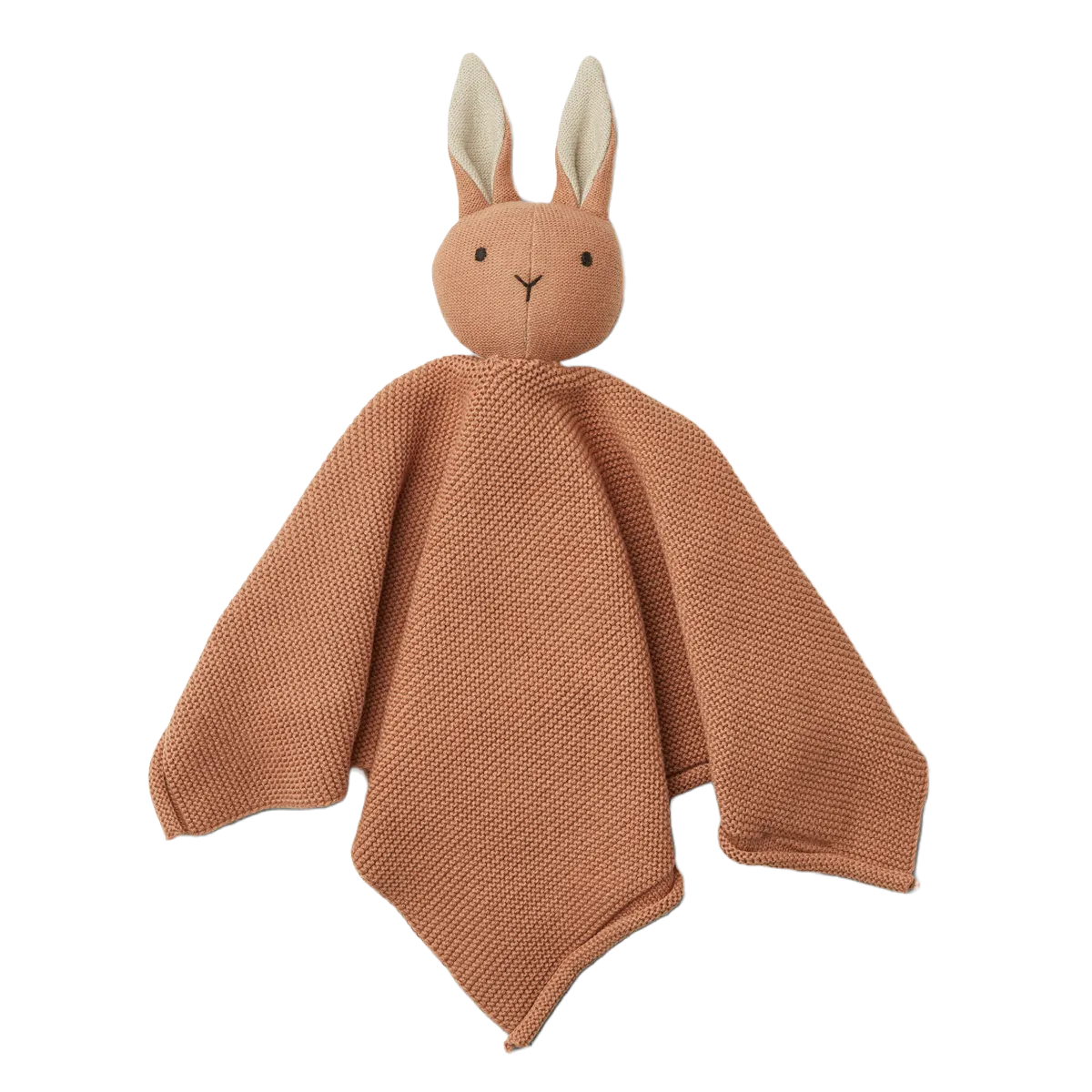 Liewood Milo Stickad Snuttefilt Rabbit Tuscany Rose