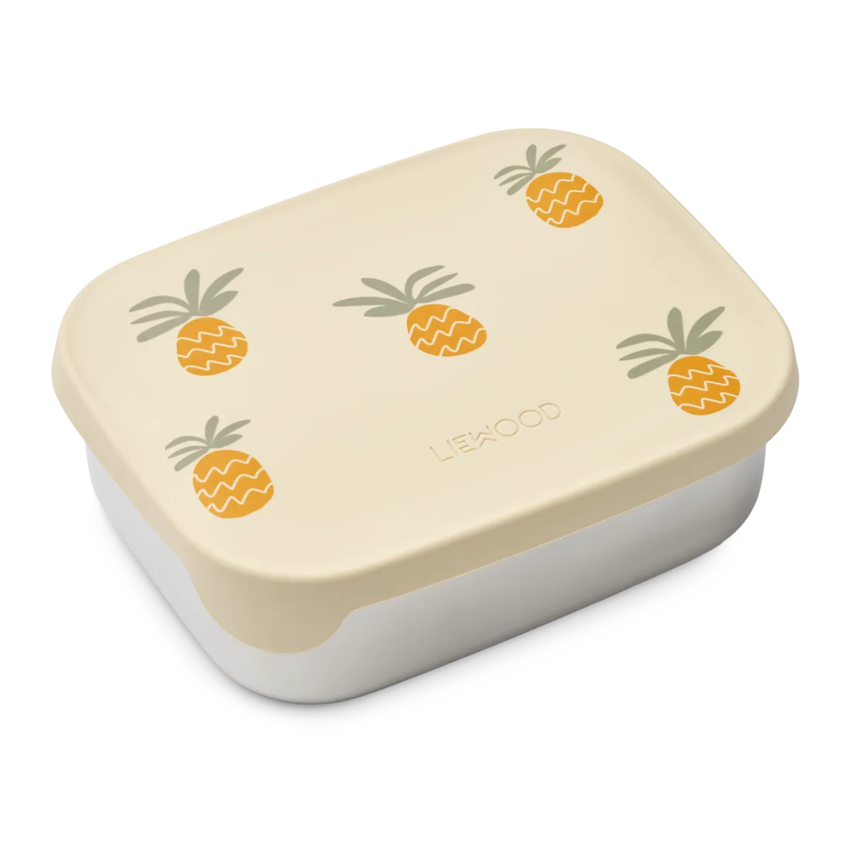 Liewood Arthur Lunchbox Pinapples/ Cloud Cream