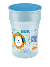 NUK Evolution Magic Mugg 230 ml Lejon Blå