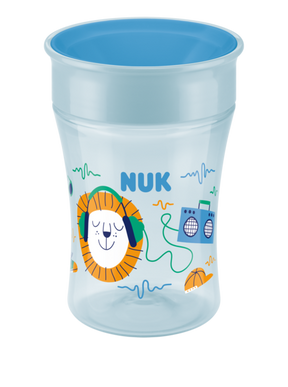 NUK Evolution Magic Mugg 230 ml Lejon Blå