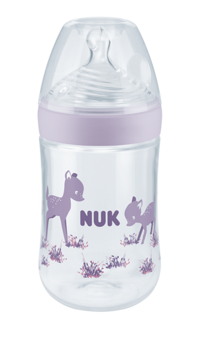 NUK Nature Sense Nappflaska 260 ml Mixade Färger