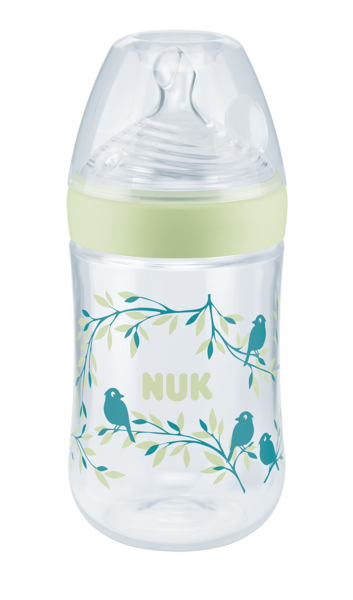 NUK Nature Sense Nappflaska 260 ml Mixade Färger