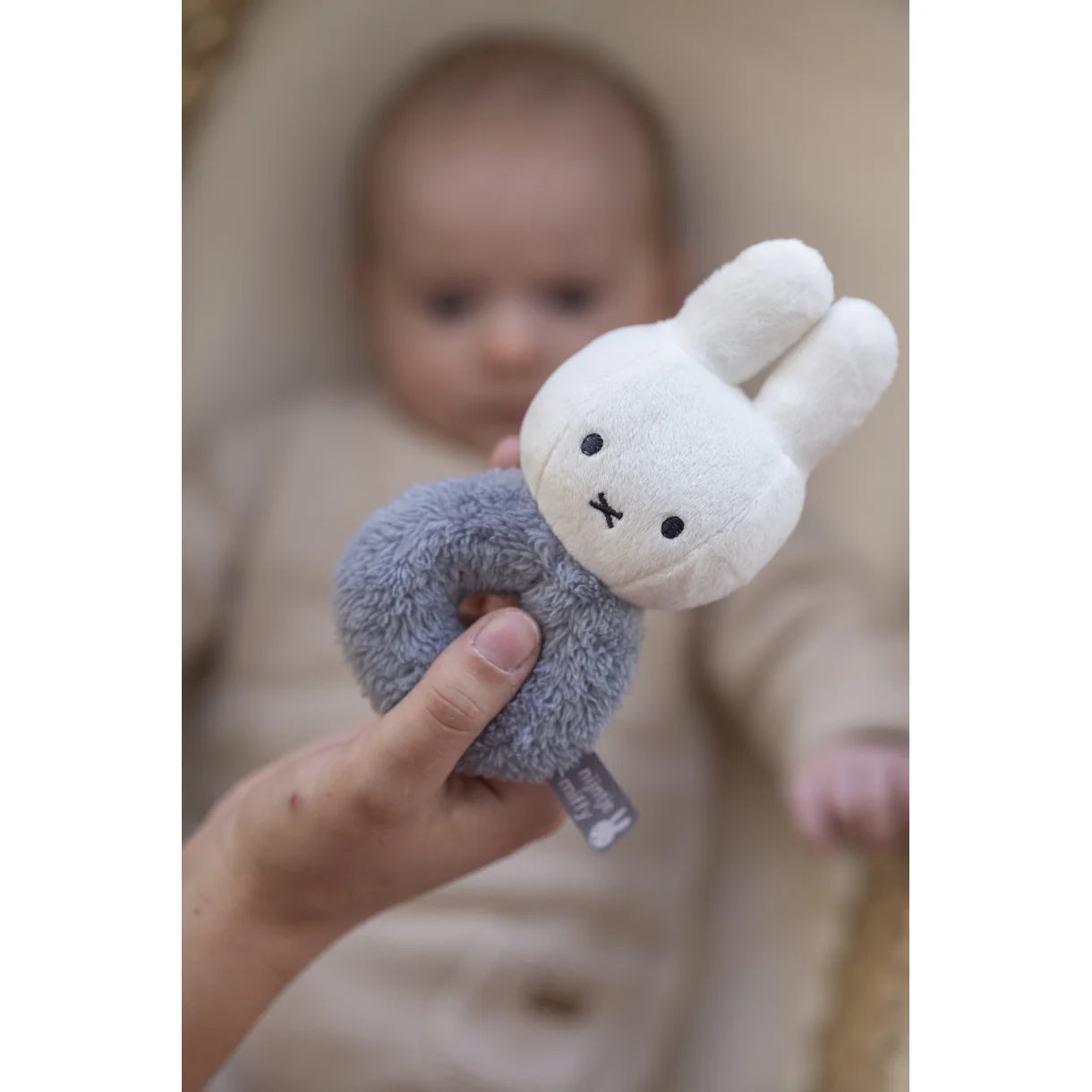 Miffy Skallra Fluffy Blue