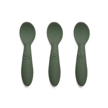 Nuuroo Ella Silikonsked 3-Pack Dusty Green