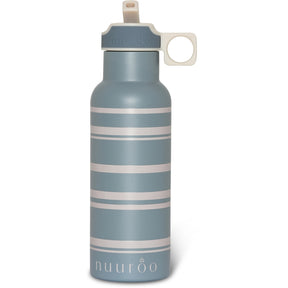 Nuuroo Conrad Vattenflaska 500ml  Rostfritt Stål Blue Stripe