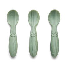 Nuuroo Ella Silikonsked 3-Pack Light Green Mix