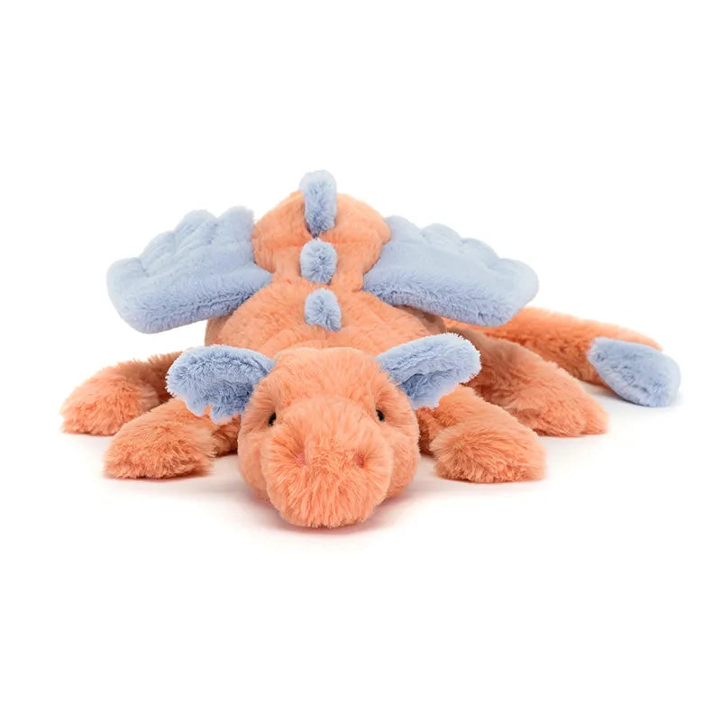 Jellycat Gosedjur Drake Persimmon Dragon Large