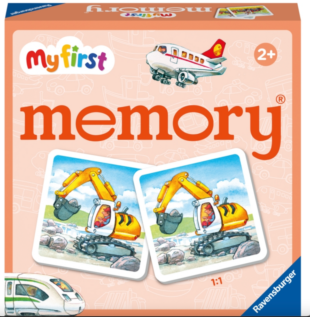 Ravensburger Mitt Första Memory® Favoritsaker Fordon