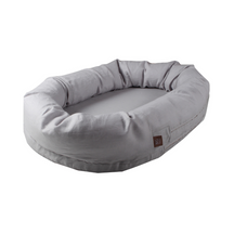 NG Baby Babynest Sovpöl Linne Light Grey