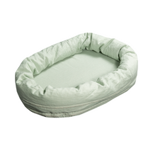 NG Baby Babynest Sovpöl Linne Sage Green