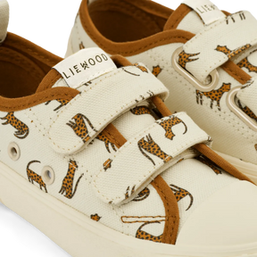 Liewood Kim Canvas Sneakers Leopard/Sandy