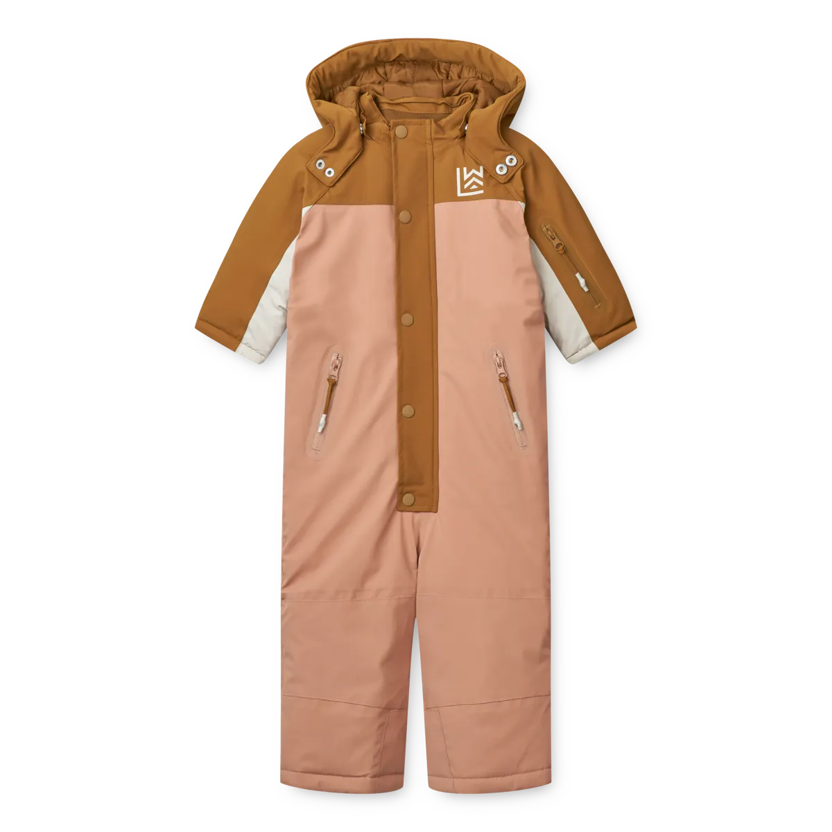 Liewood Sune Vinteroverall Baby Tuscany Rose Mix