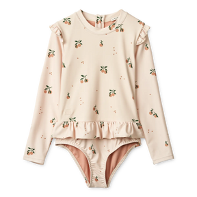 Liewood Sille Baddräkt Peach/ Sea shell