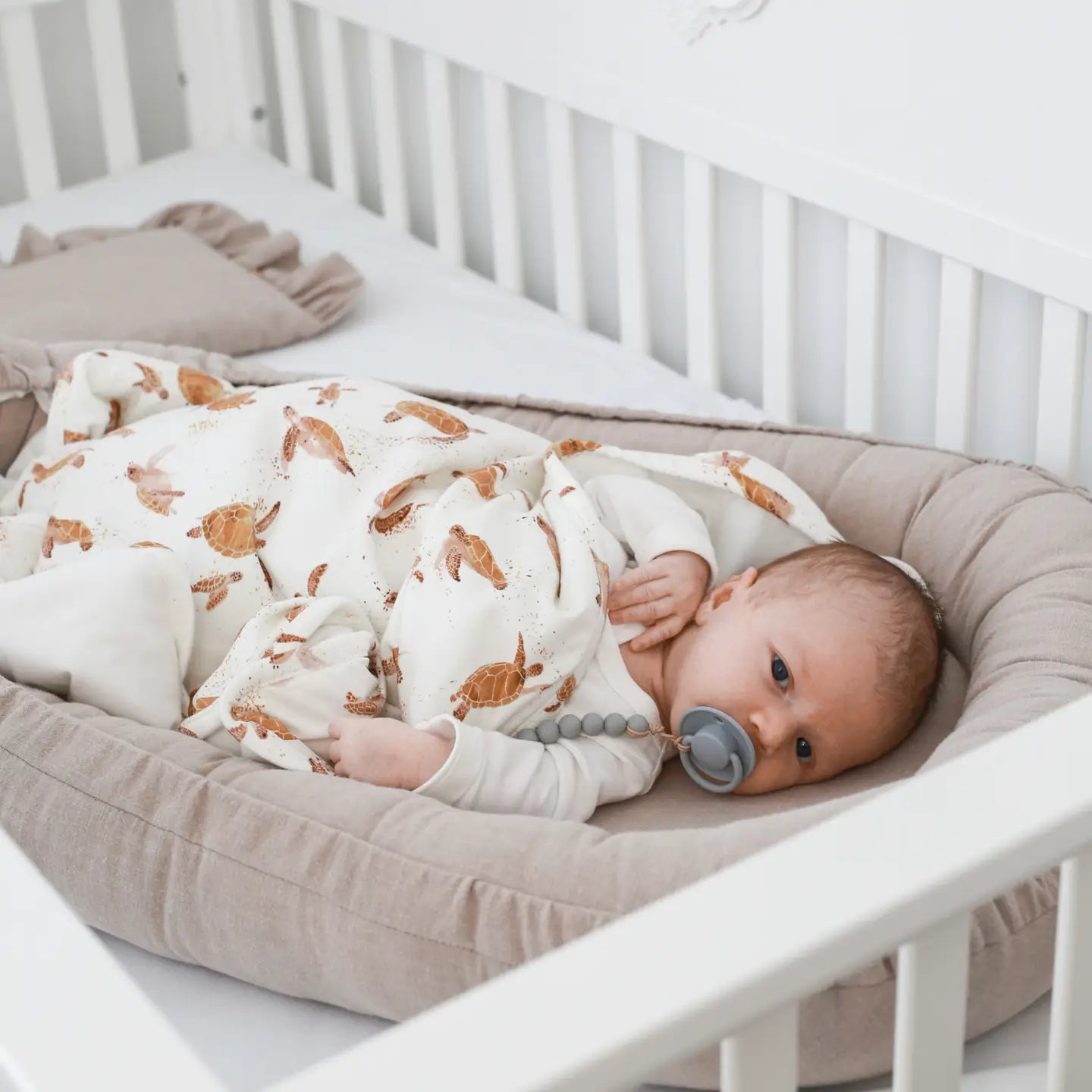 Babyly Babynest Linne Beige