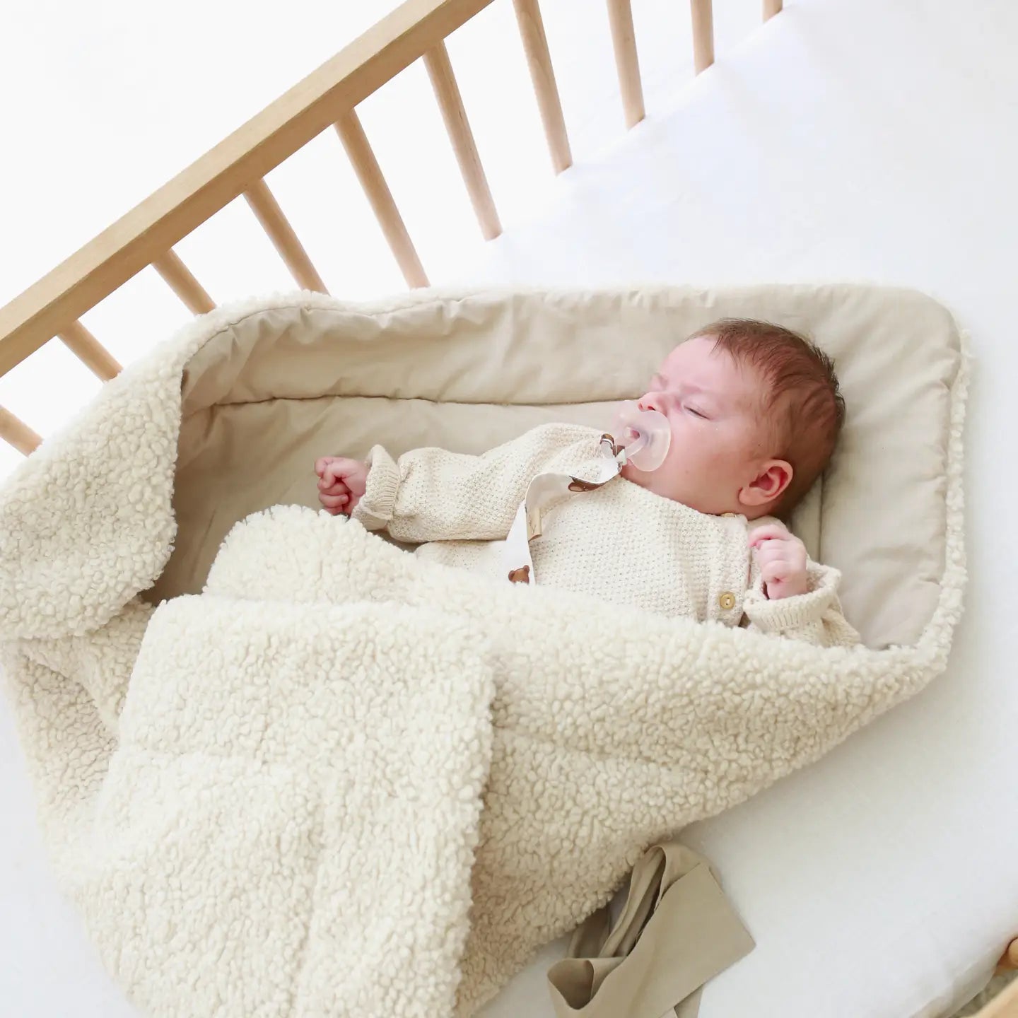 Babyly Sovpåse/ Wrap Teddy Cream Boucle