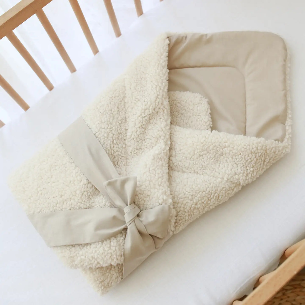 Babyly Sovpåse/ Wrap Teddy Cream Boucle