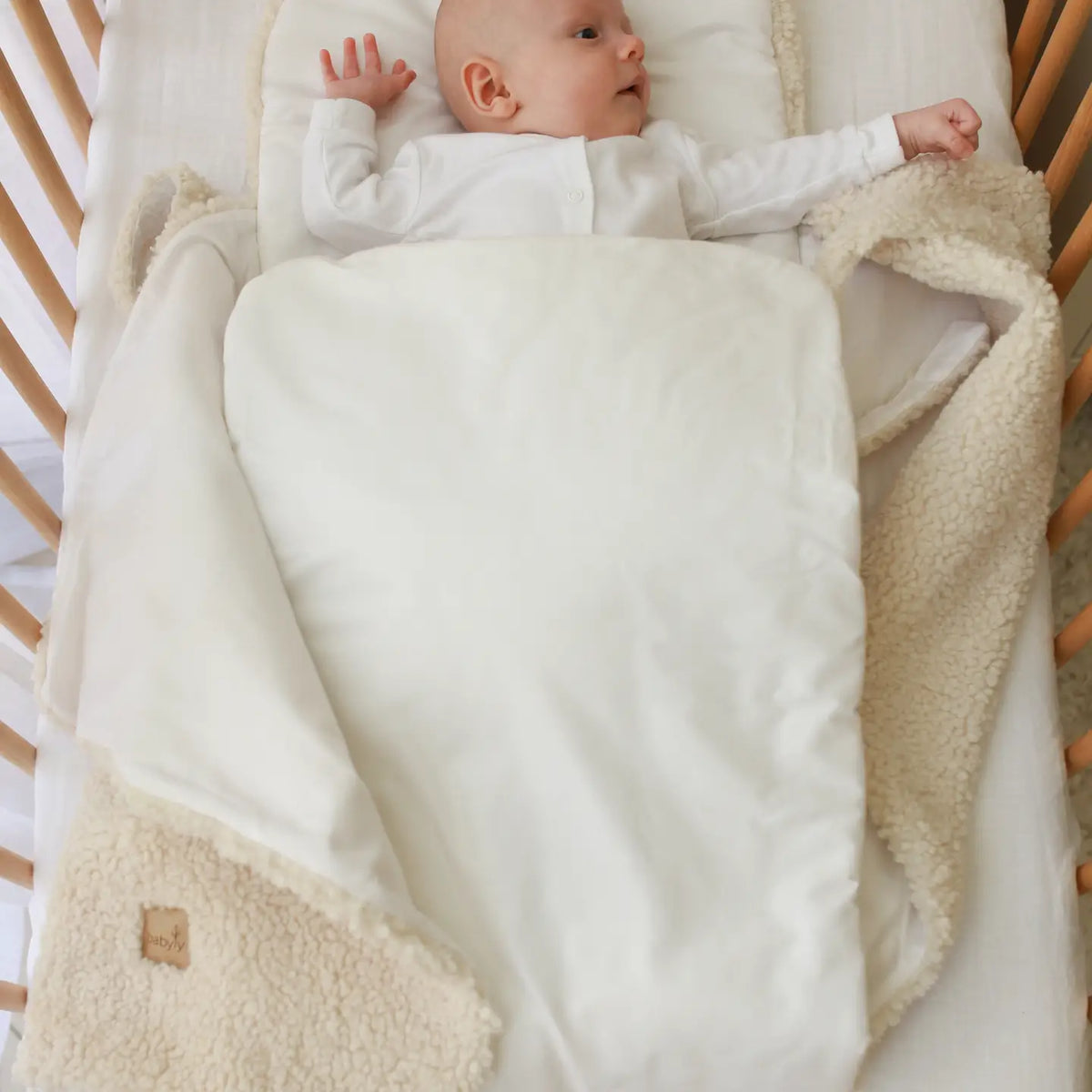 Babyly Sovpåse/ Wrap Teddy Cream