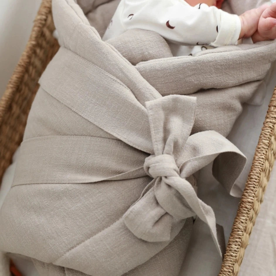 Babyly Sovpåse/ Wrap 100% Linne Beige