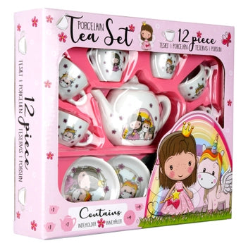 Barbo Toys Porslin Teservis 12 delar - Lillie & Ellie