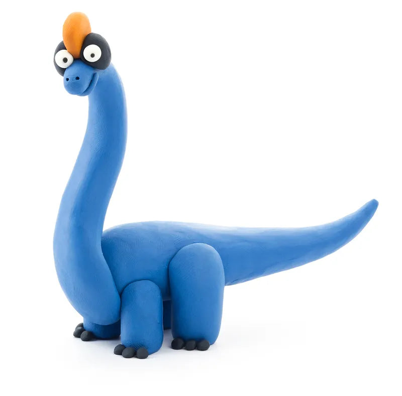 Hey Clay Långhalsad Dinosaurie Leklera