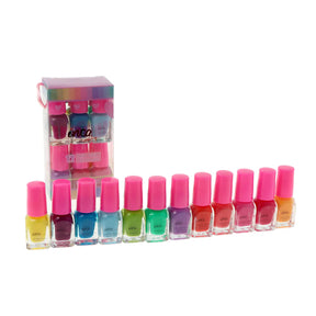 Inca Products 12st Vattenbaserade Nagellack Sommarfärger