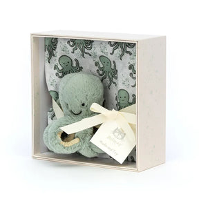 Jellycat Mjukisdjur Odyssey Bläckfisk Presentbox